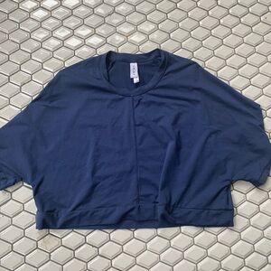 Varley Boxy Cropped Shirt Like New